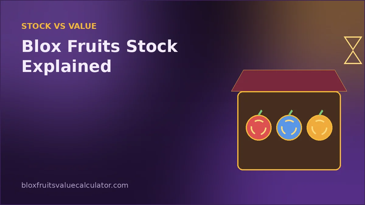 Blox Fruits fruit dealer stall with a rotating selection of devil fruits